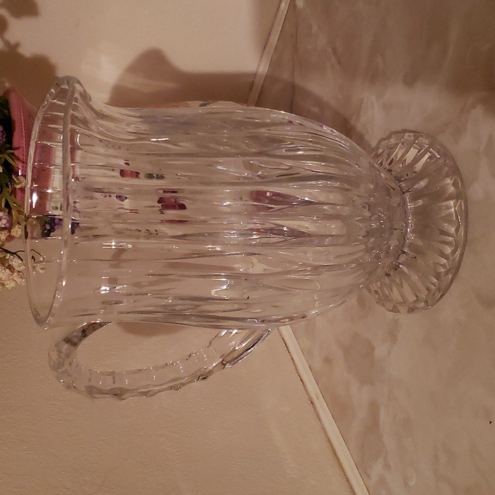 Mikasa crystal pitcher
